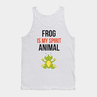 Frog Is My Spirit Animal Tank Top